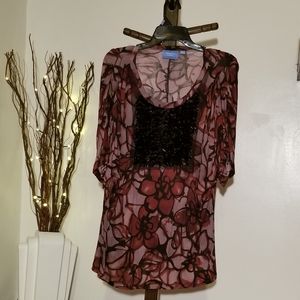 Simply Vera Sequin Shirt